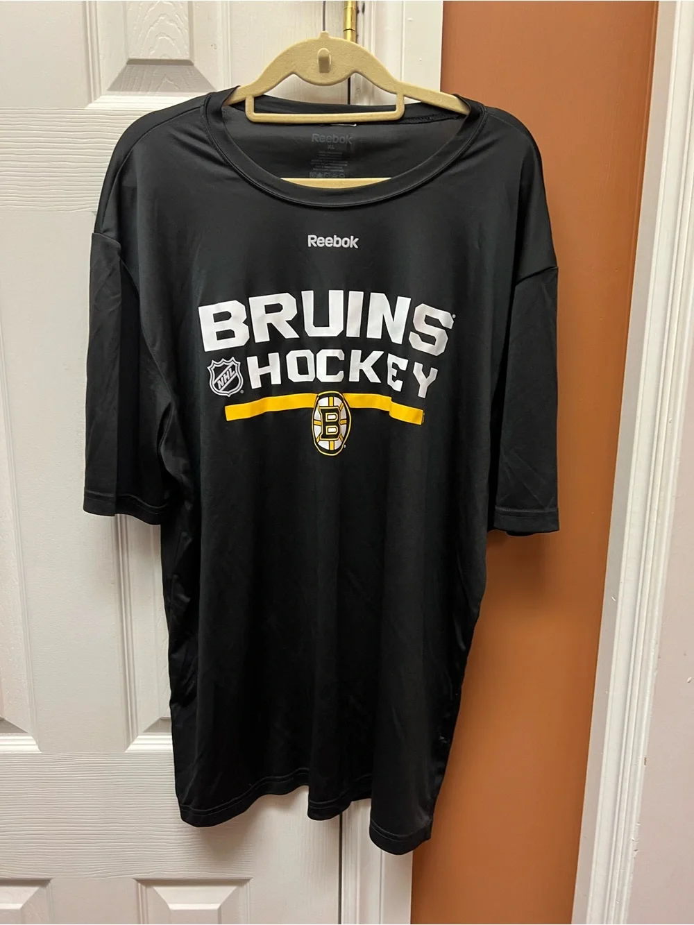 Reebok Black Performance Crew Neck Tee